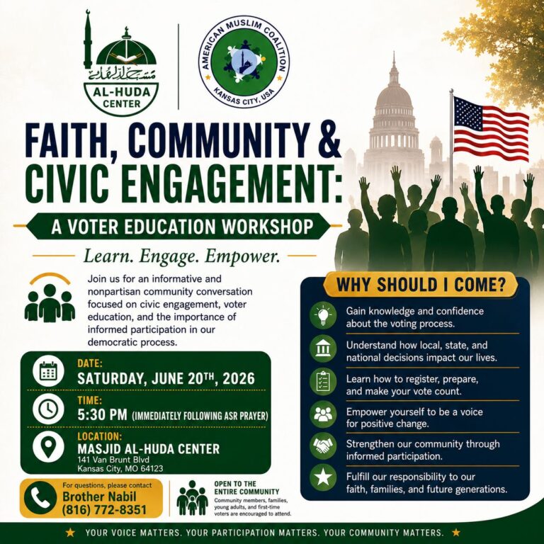 Voter Education Seminar #3 (June 20, 2026)